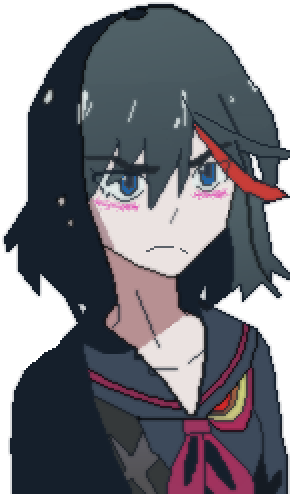 [oc][cc]nonsensical Is Our Thing Ryuko Matoi - Cartoon (290x494), Png Download