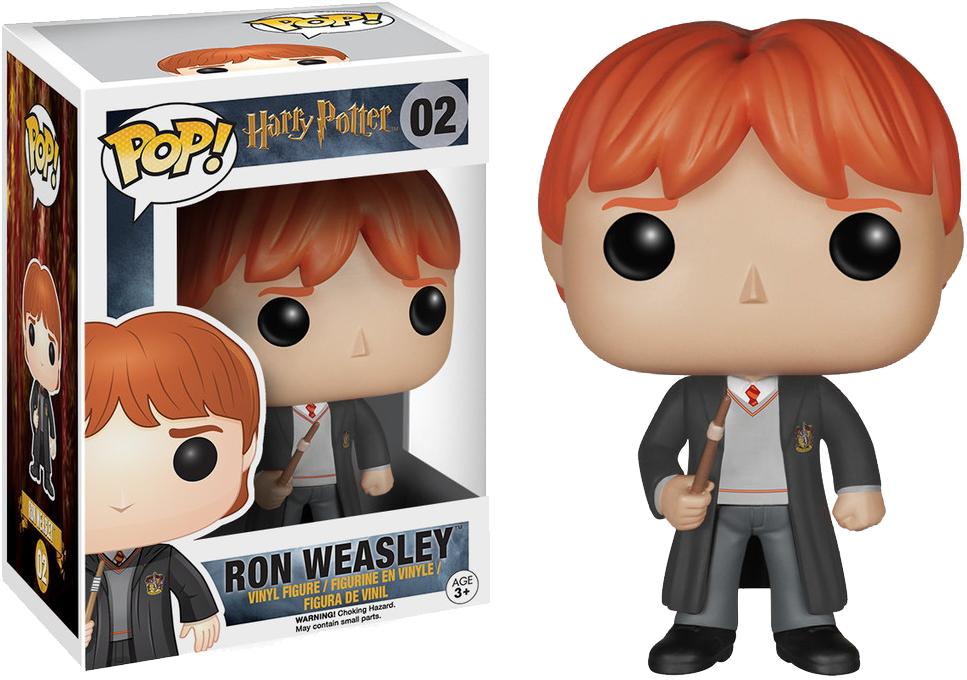 Ron Weasley - Harry Potter Funko Pop Ron (752x527), Png Download