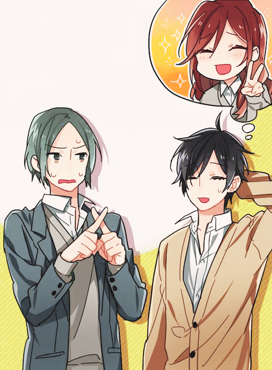 Horimiya - Horimiya Mizouchi (540x733), Png Download