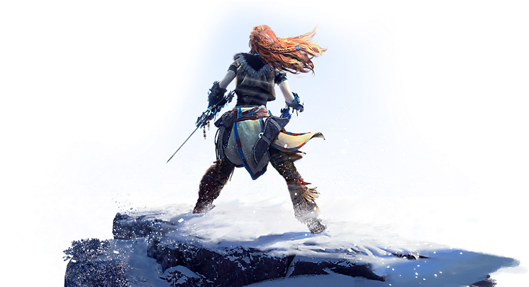 Horizon - Aloy Transparent (767x404), Png Download