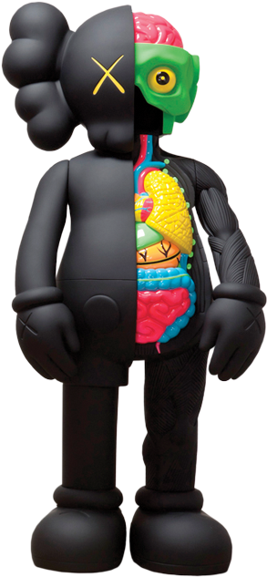 Kaws: Where The End Starts (747x636), Png Download