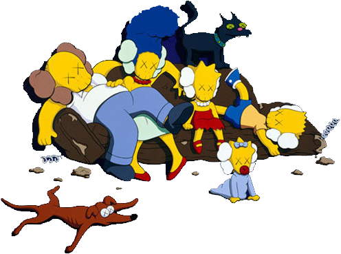 Kaws Pictures, Images And Photos - Cartoon (496x369), Png Download