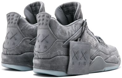 Famed Artist Kaws Has Been Rather Recluse Since Discontinuing - Jordan 4 Retro Kaws (498x298), Png Download