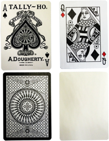 Tally Ho Reverse Circle Back Limited Ed - Playing Cards (480x480), Png Download