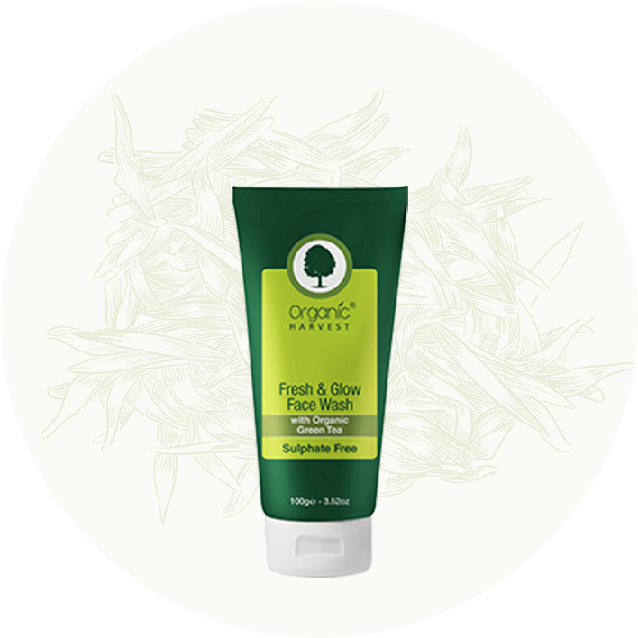 Fresh & Glow Face Wash - Cleanser (814x723), Png Download