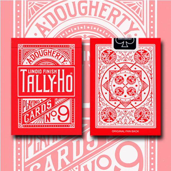 Tally Ho Reverse Fan Back (red) Limited Ed. By Aloy (940x587), Png Download