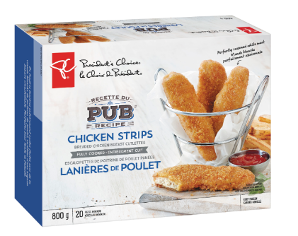 3824755 - President's Choice Chicken Strips (420x420), Png Download