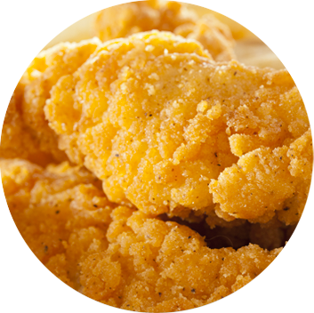 View Our Menu - Chicken Fingers (353x352), Png Download