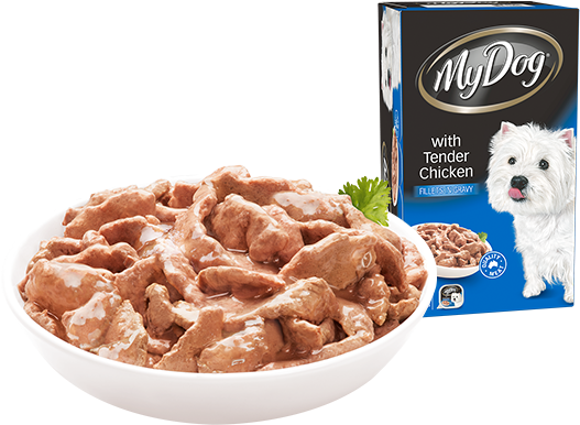 The My Dog Range - My Dog Adult Dog Food Gourmet Beef (540x404), Png Download