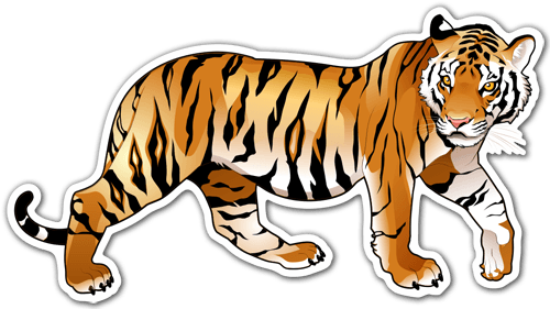 Car & Motorbike Stickers - Riding The Tiger: How To Execute Business Strategy (500x281), Png Download
