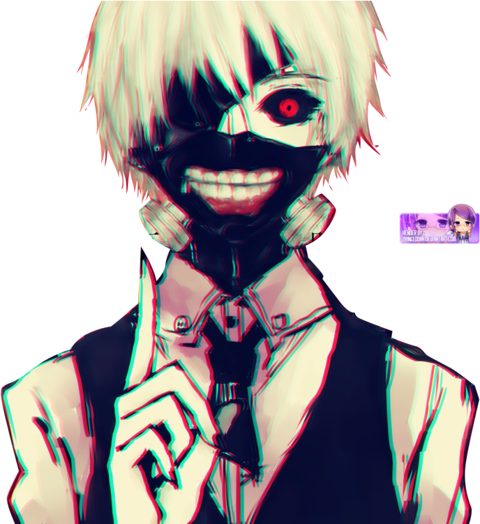 Clip Art Kaneki Ken Tokyo Ghoul Render 1745161 By Princedork - Render Tokyo Ghoul (1024x750), Png Download