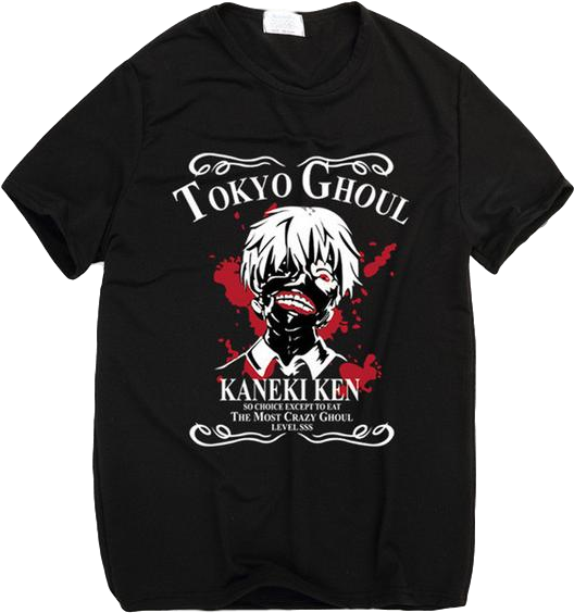 Tokyo Ghoul Kaneki Ken Black Shirt - T Shirt Nick Cave (600x600), Png Download