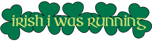 Irish I Was Running - Logo (500x500), Png Download