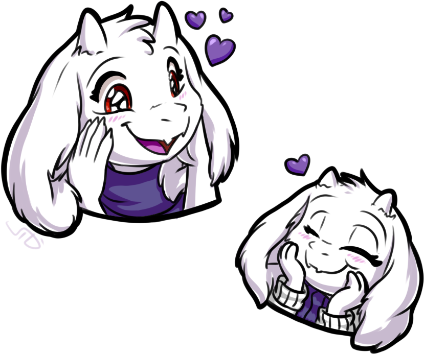Toriel Meets Little Toriel Original - Littletale Toriel Meets Toriel (849x737), Png Download