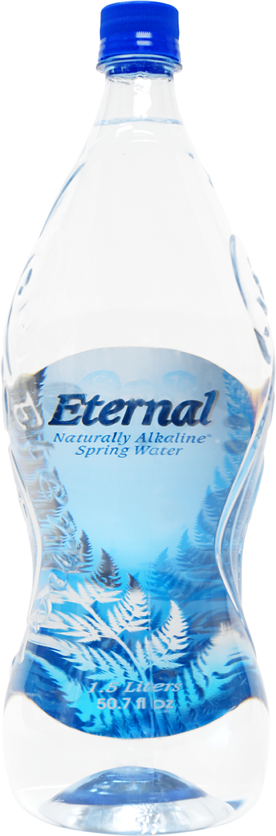 Eternal Naturally Alkaline Artesian Water - Eternal Water 1 Liter (401x1214), Png Download