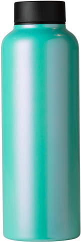 T2 Stainless Steel Flask Aqua Irridescent - Thermos Stainless Steel Vacuum Insulated Drink Bottle (555x555), Png Download