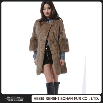 Wholesale High Fashion Rabbit Fur Coat - Overcoat (350x350), Png Download