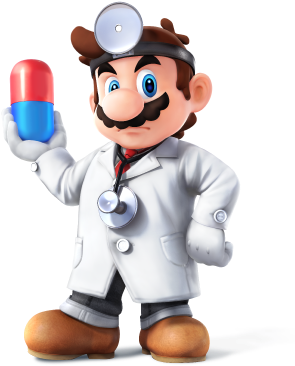 Dr - Mario - Dr Mario Super Smash Bros Wii U (324x381), Png Download