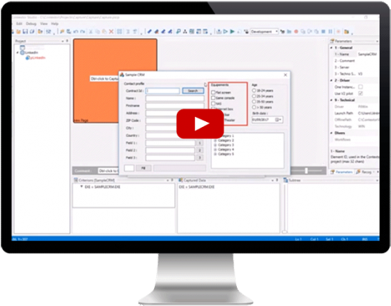 Contextor In Action - Desktop Computer (570x450), Png Download