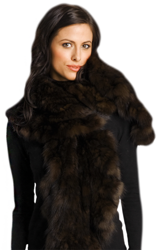 Estate Furs - Fur Clothing (314x500), Png Download