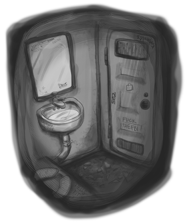 Portapotty-light - Monochrome (617x726), Png Download