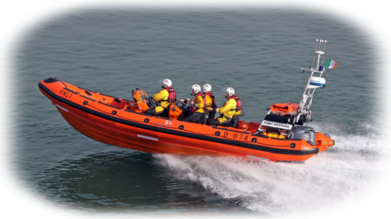 Rye's New Lifeboat - Lifeboat (790x444), Png Download