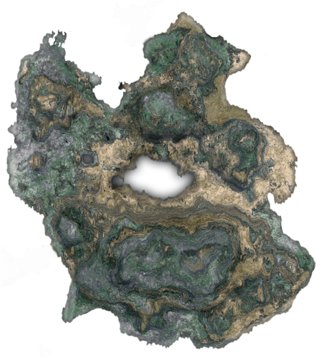24 Mar 2009 - Dundjinni Stalagmites (634x708), Png Download