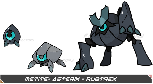 Space Stalagmite Pokemon By Harikenn - Pokémon (491x350), Png Download