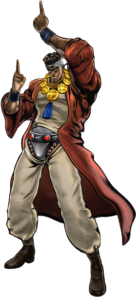 Avdol Jojoeoh - Avdol Eyes Of Heaven (302x640), Png Download