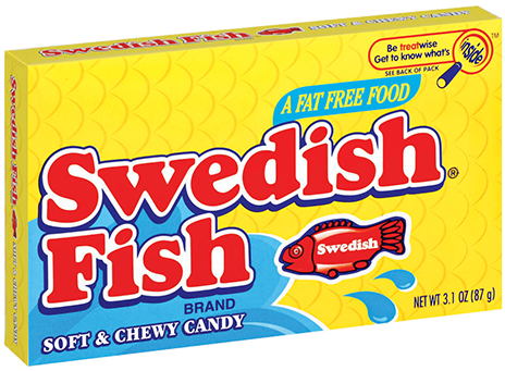 Swedish Fish - Swedish Red Fish Candy (500x500), Png Download
