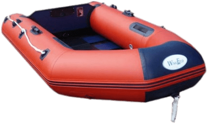Download - Waveco Ultra 2.50m Inflatable Dinghy Red (450x402), Png Download