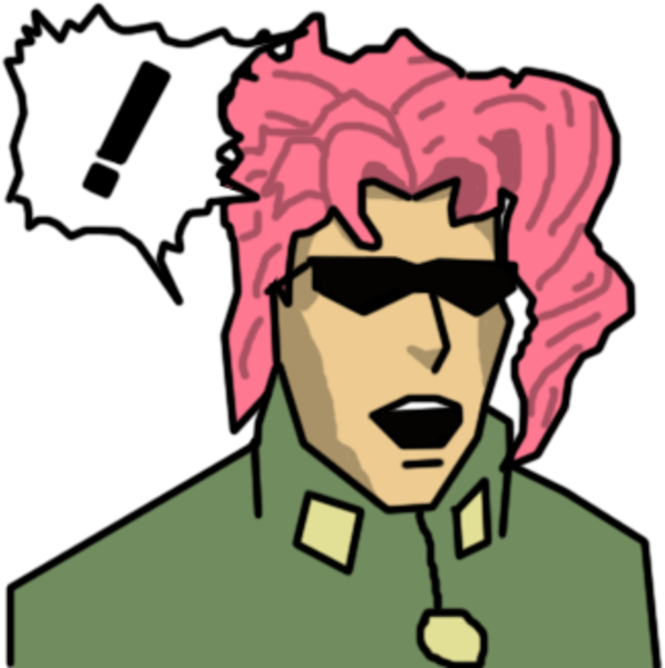 "oh My God, Kakyoin - Jojo Bizzare Adventure Deus Ex (600x613), Png Download