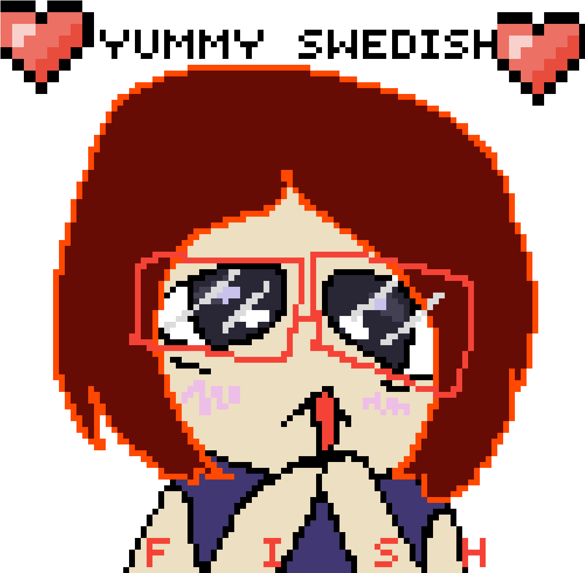 I <3 Swedish Fish - Illustration (1200x1200), Png Download