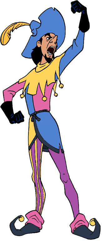 Clopin Clip Art Disney Clip Art Galore - Clopin From Hunchback Of Notre Dame (327x770), Png Download