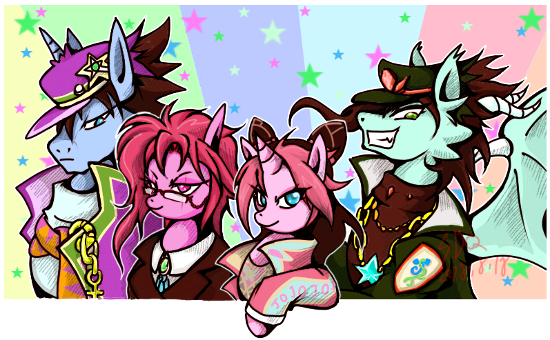 View Vs Download Ds - Jolyne Cujoh (818x520), Png Download