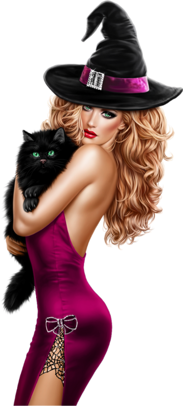 Halloween Clipart, Sexy Cartoons, Vampires, Witches, - Verymany Halloween (360x800), Png Download