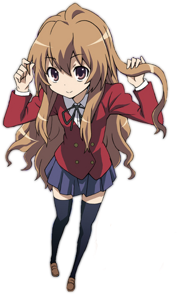 Taiga Aisaka - Maka And Shizuku (432x600), Png Download