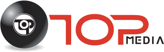 Top Media Logo (600x267), Png Download