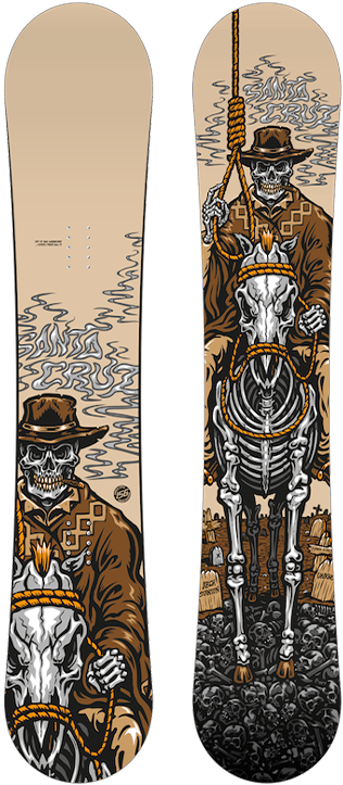 Hang'em High - Santa Cruz Skateboards Borden Cowboy Pro Skateboard,32.3" (768x768), Png Download