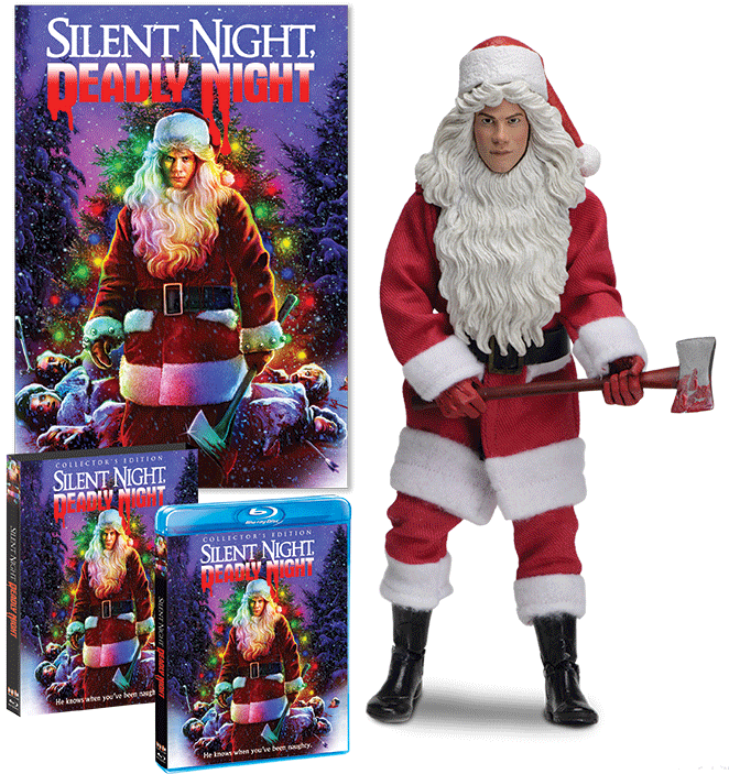 “the Redoubtable Shout /scream Factory Continues To - Neca Silent Night Deadly Night (666x720), Png Download
