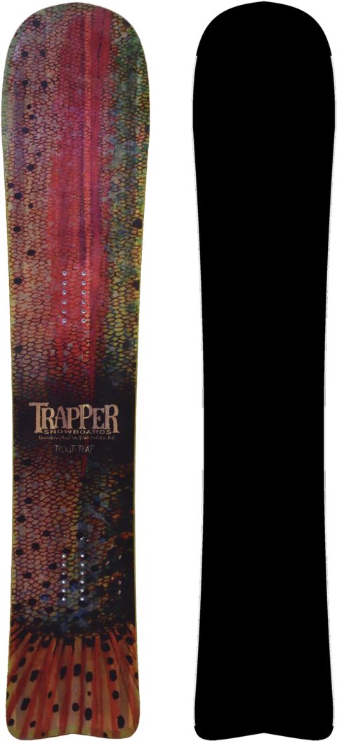 Trout Trap Snowboard - Snowboard (900x1200), Png Download