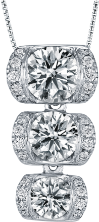 Lazare Diamond Necklace - Diamond (640x640), Png Download