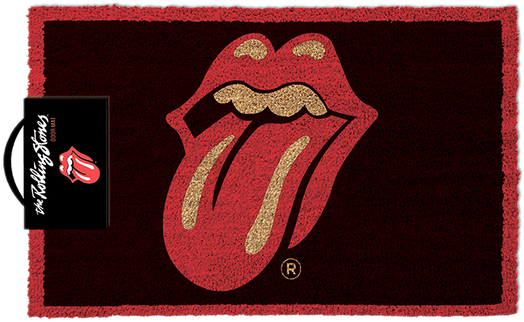 Rolling Stones Tongue - Rolling Stones Doormat (945x709), Png Download