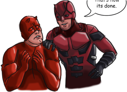 'daredevil' Claims Marvel's Stake On Netflix - Spider-man (475x300), Png Download
