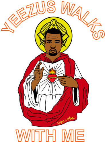 Select Options - Yeezus (401x516), Png Download