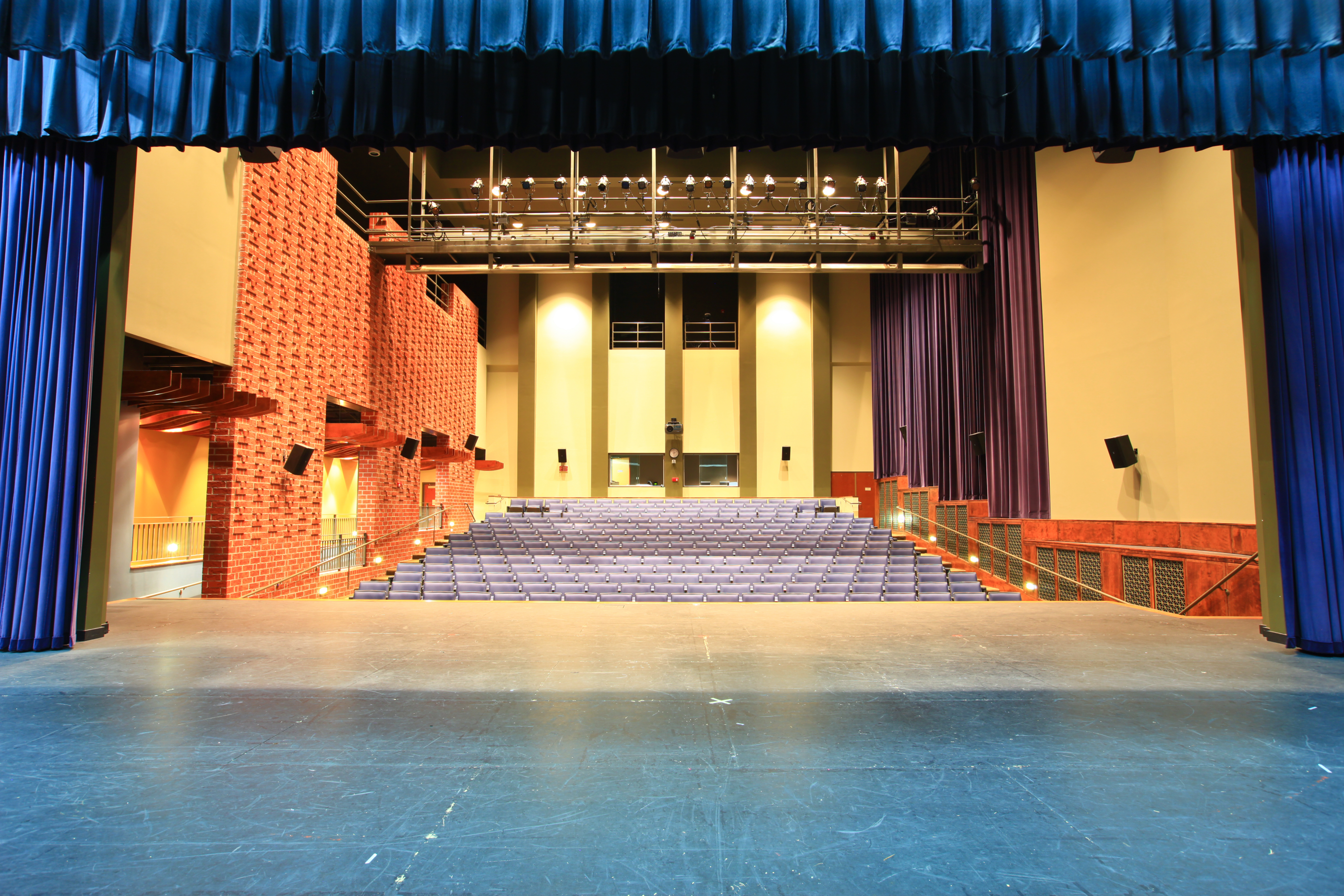 From Stage Translucent - Jabez Sanford Hardin Performing Arts Center (2800x1867), Png Download