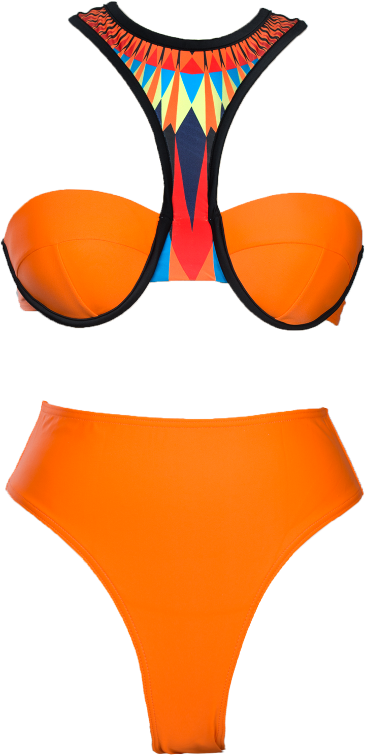 Narai Bikini Andrea Iyamah Ivb - Swimsuit (1367x2048), Png Download