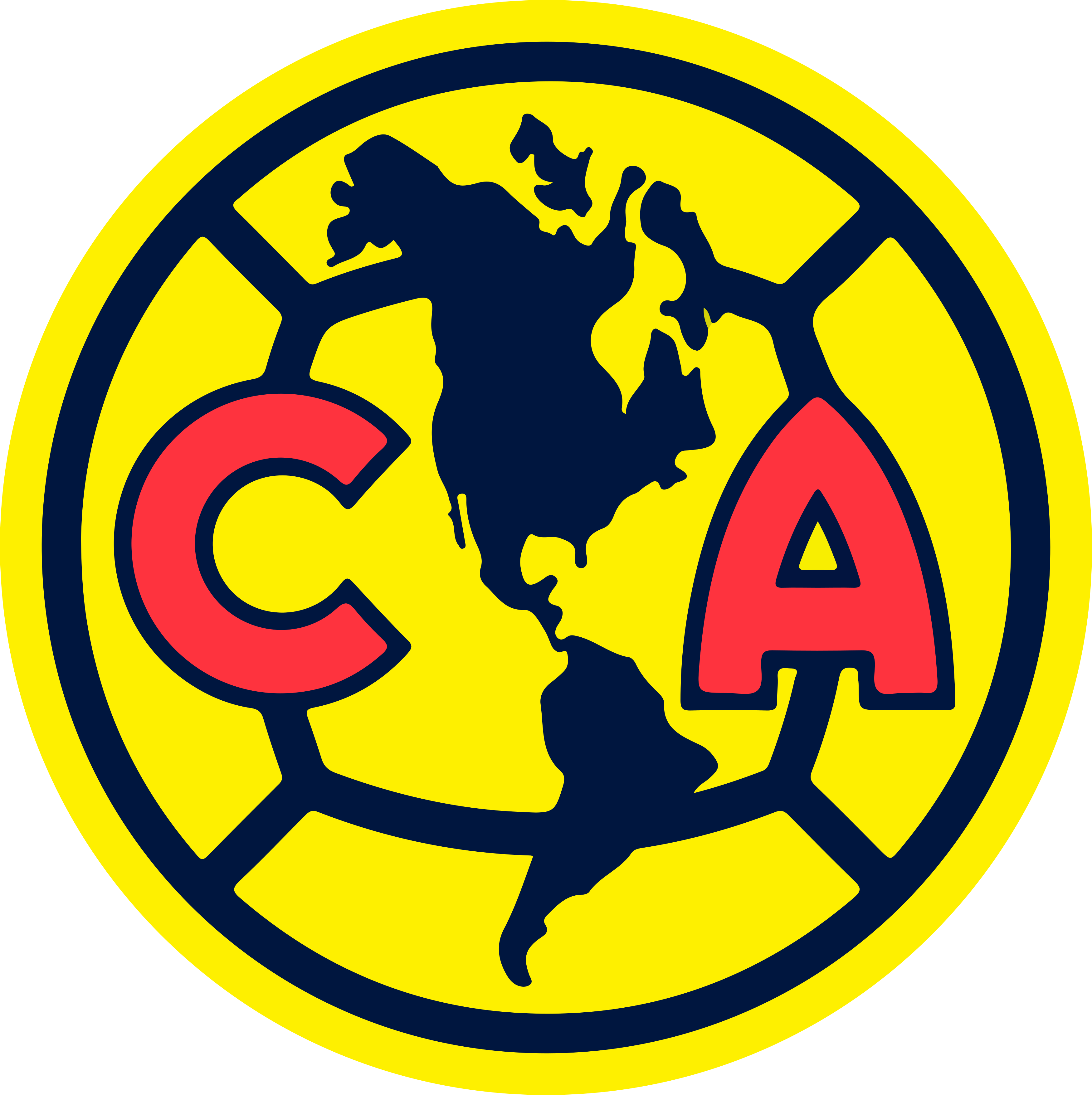 Club América - Dream League Soccer Club America 2017 (400x400), Png Download