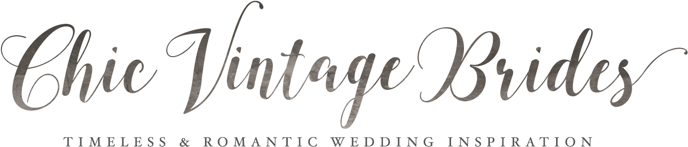 Logo - Chic Vintage Brides Logo (1524x414), Png Download