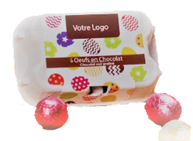 Belgian 6 Mini Egg Carton - Bonbon (800x585), Png Download